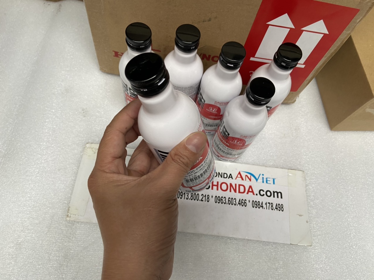 Dung dịch vệ sinh hệ thống động cơ xe Honda